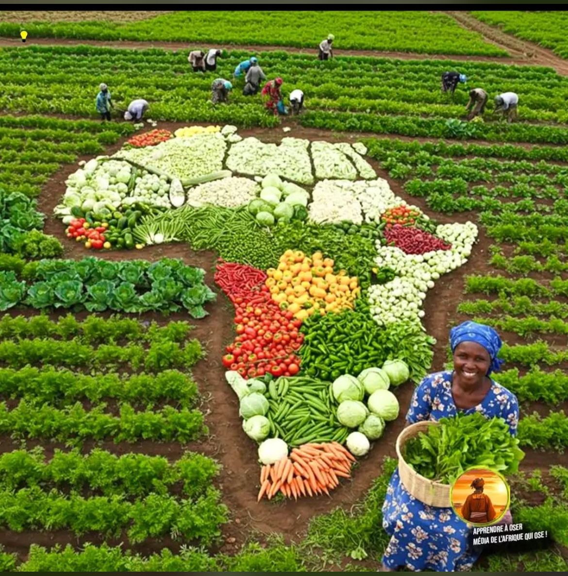 Marché local au Cameroun - communauté et commerce